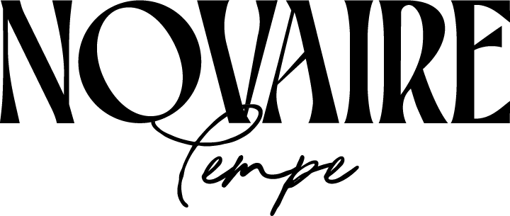 The image features the word "NOVAIRE" in large, bold letters with a cursive "Tempe" written underneath.